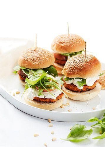 Italiaanse quinoaburger