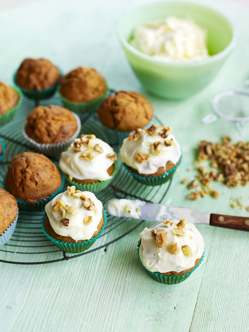 Wortel cupcakes