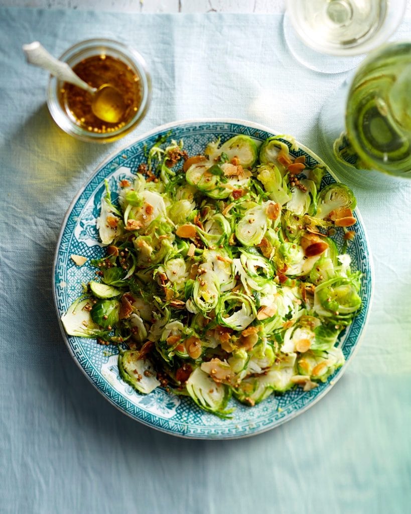 Spruitjessalade met citrusolie