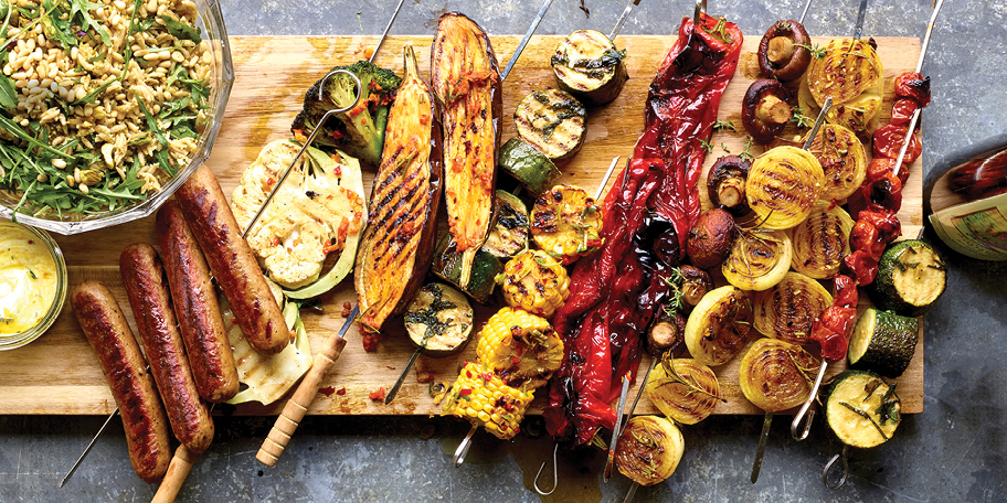 Vegetarische barbecue 